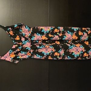 Torrid floral print dress size 0